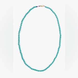 Clare V. Turquoise Beaded Necklace NIB